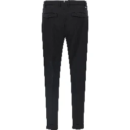 Black Virgin Wool Dress Pants
