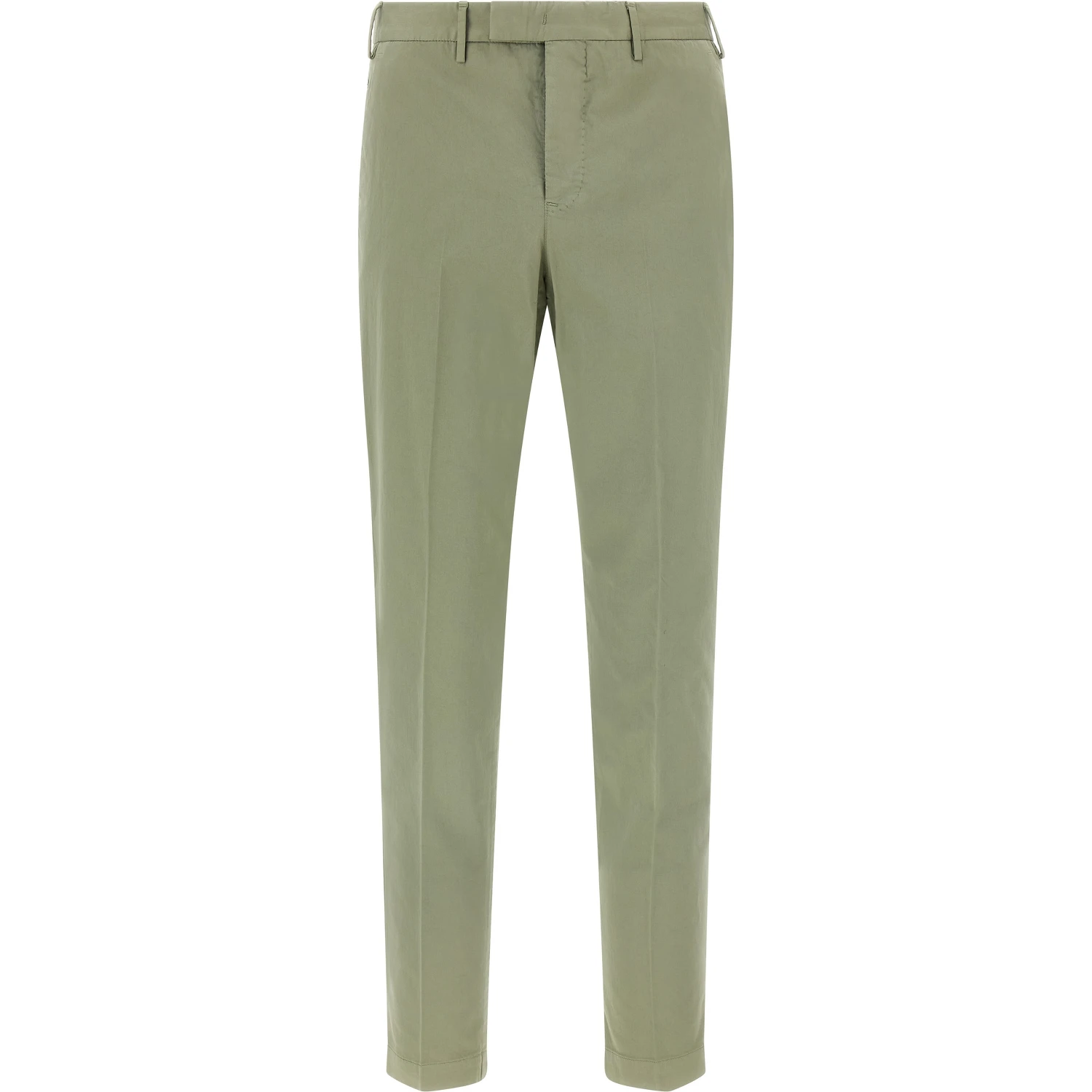Bicolor Cotton Casual Pants