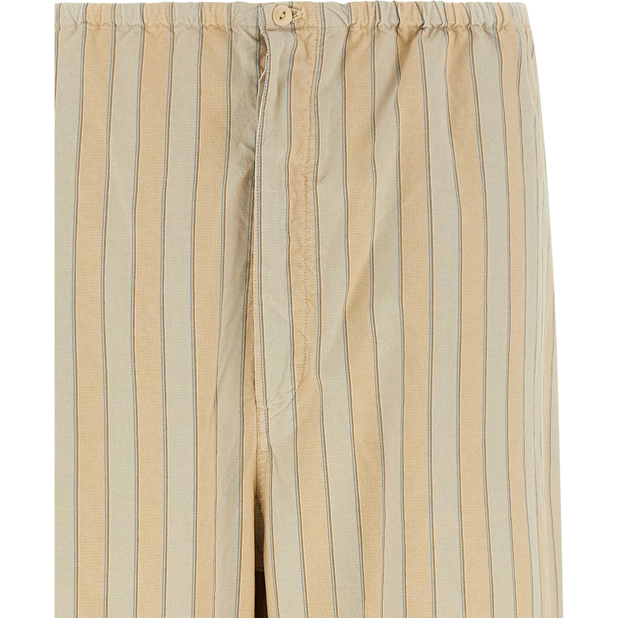 Beige Cotton Bottoms Sleepwear