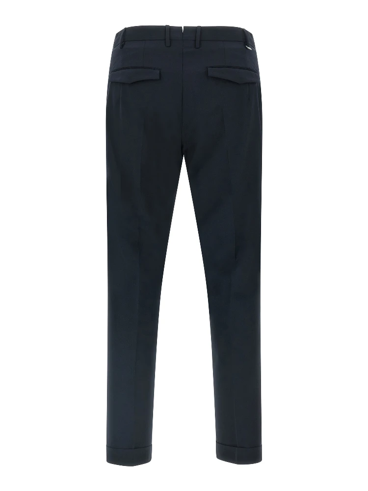 Blue Virgin Wool Dress Pants alternative
