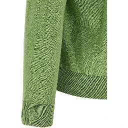 Bicolor Cotton Cardigan