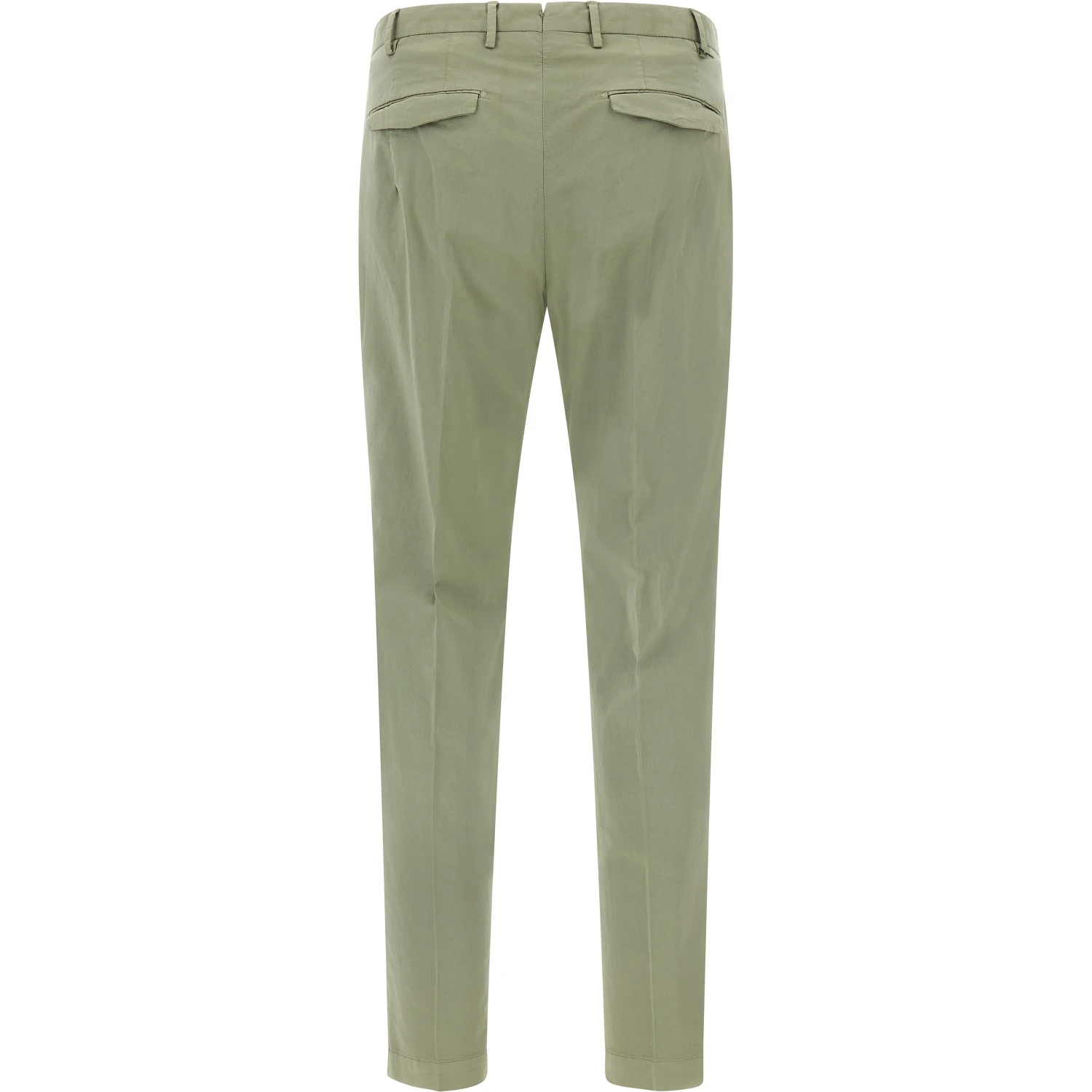 Bicolor Cotton Casual Pants