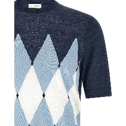 Blue Linen T-Shirt