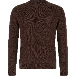 Brown Cotton Cardigan