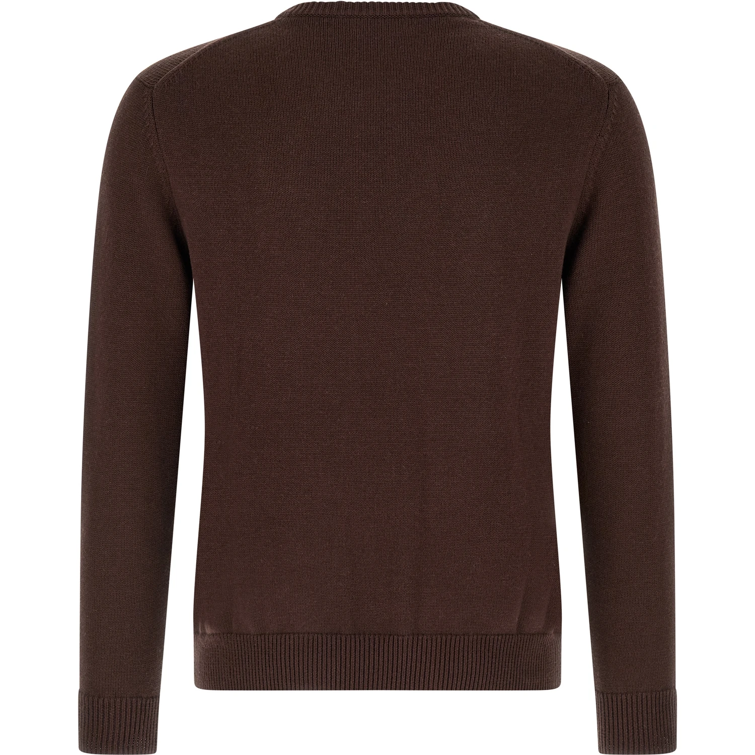 Brown Cotton Cardigan