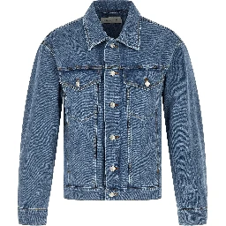 Blue Cotton Denim Jacket