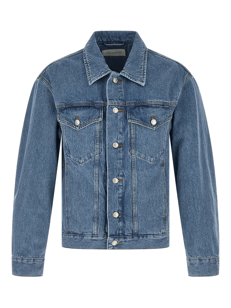 Blue Cotton Denim Jacket