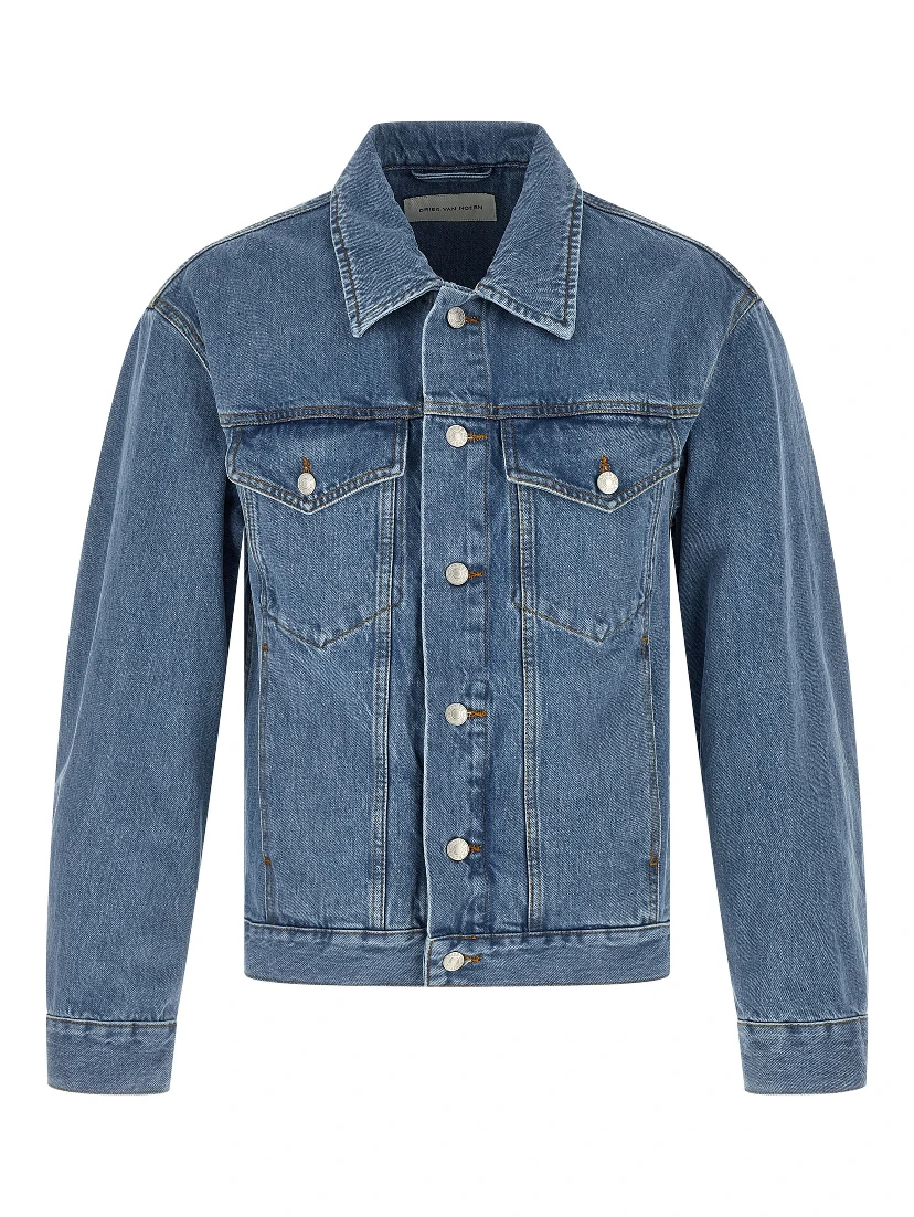 Blue Cotton Denim Jacket