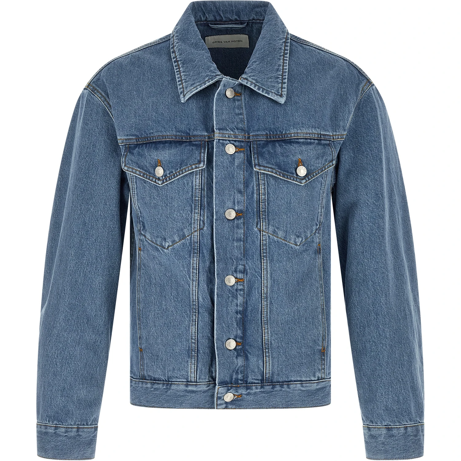 Blue Cotton Denim Jacket