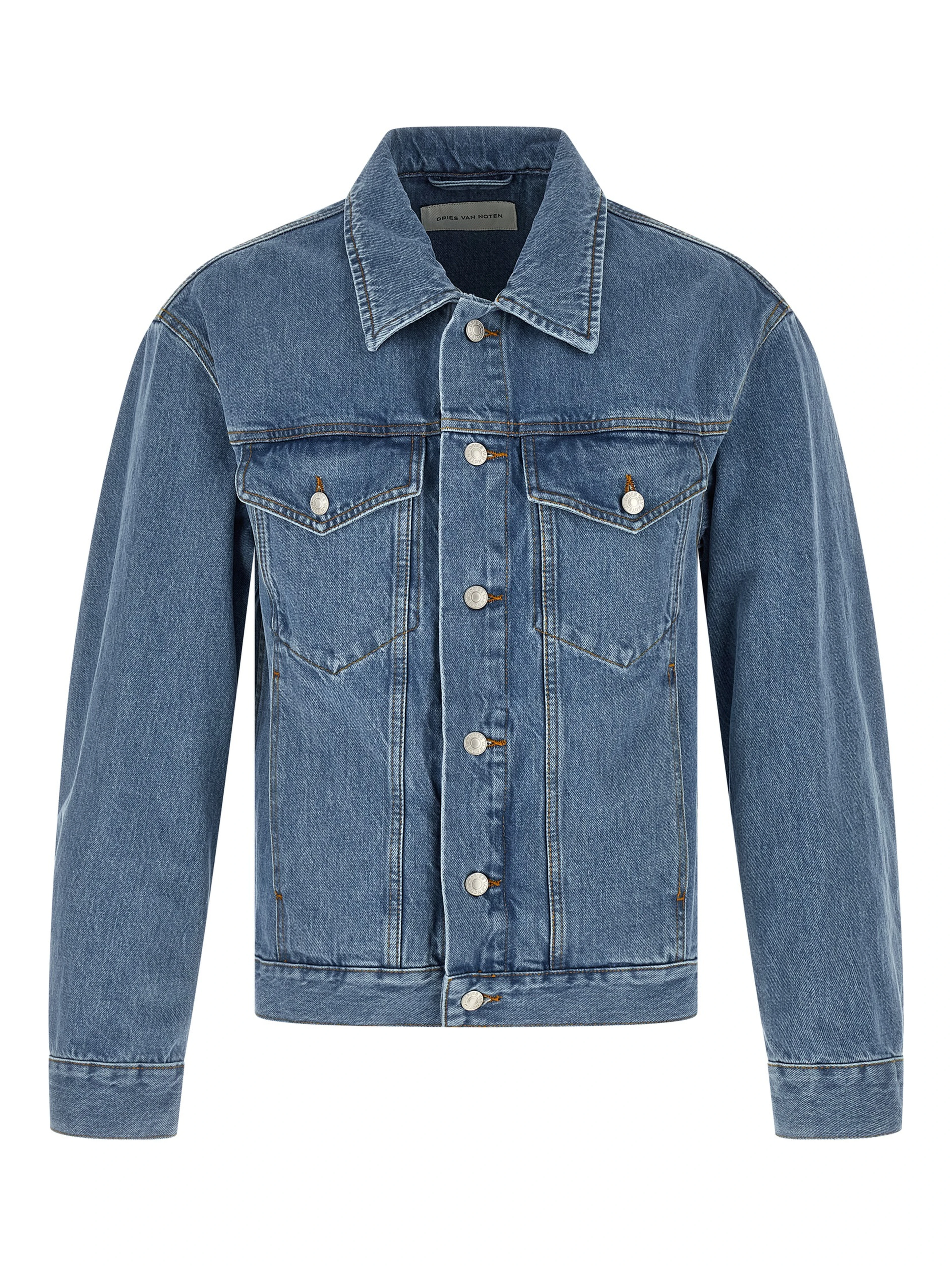 Blue Cotton Denim Jacket