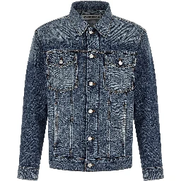 Blue Cotton Denim Jacket