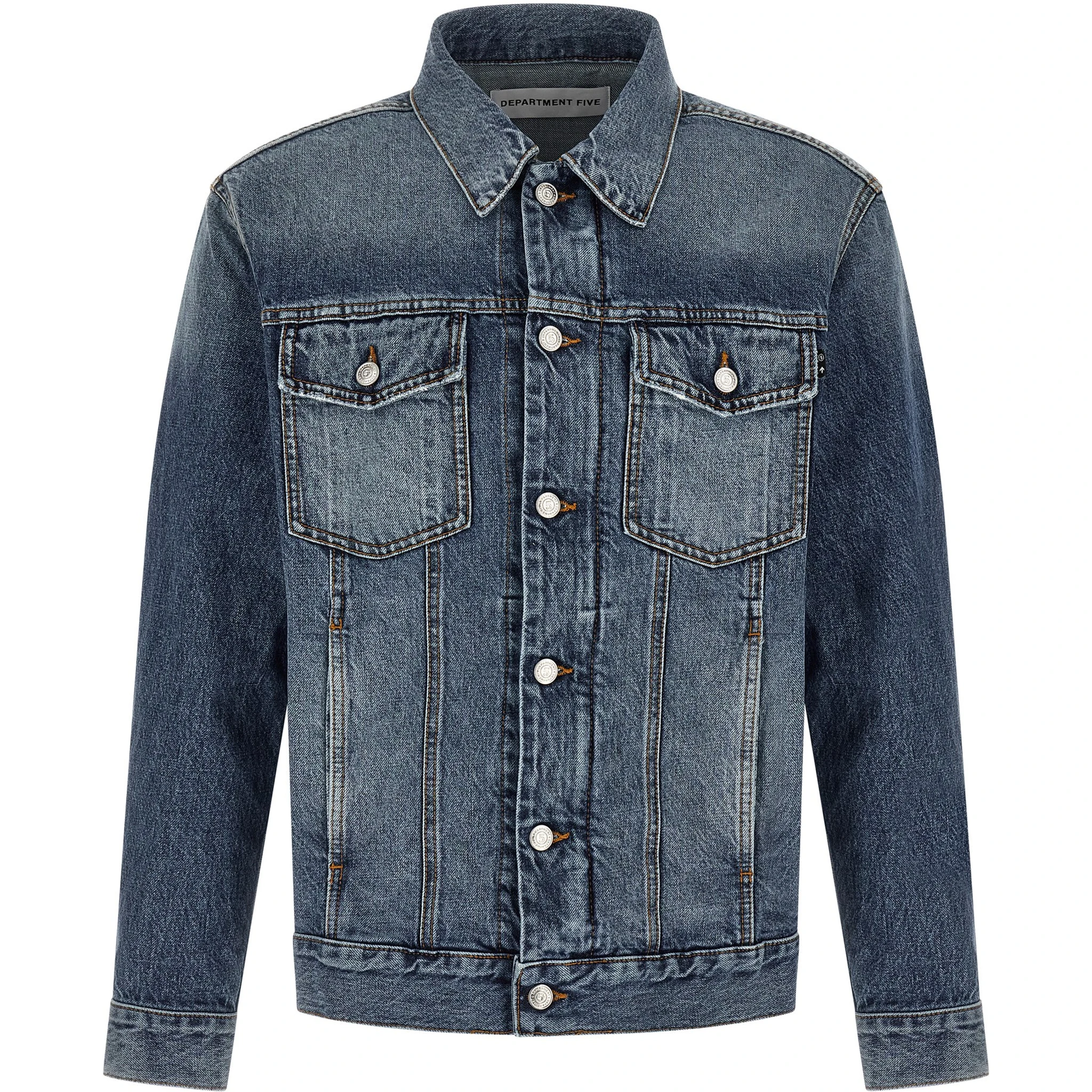 Blue Cotton Denim Jacket