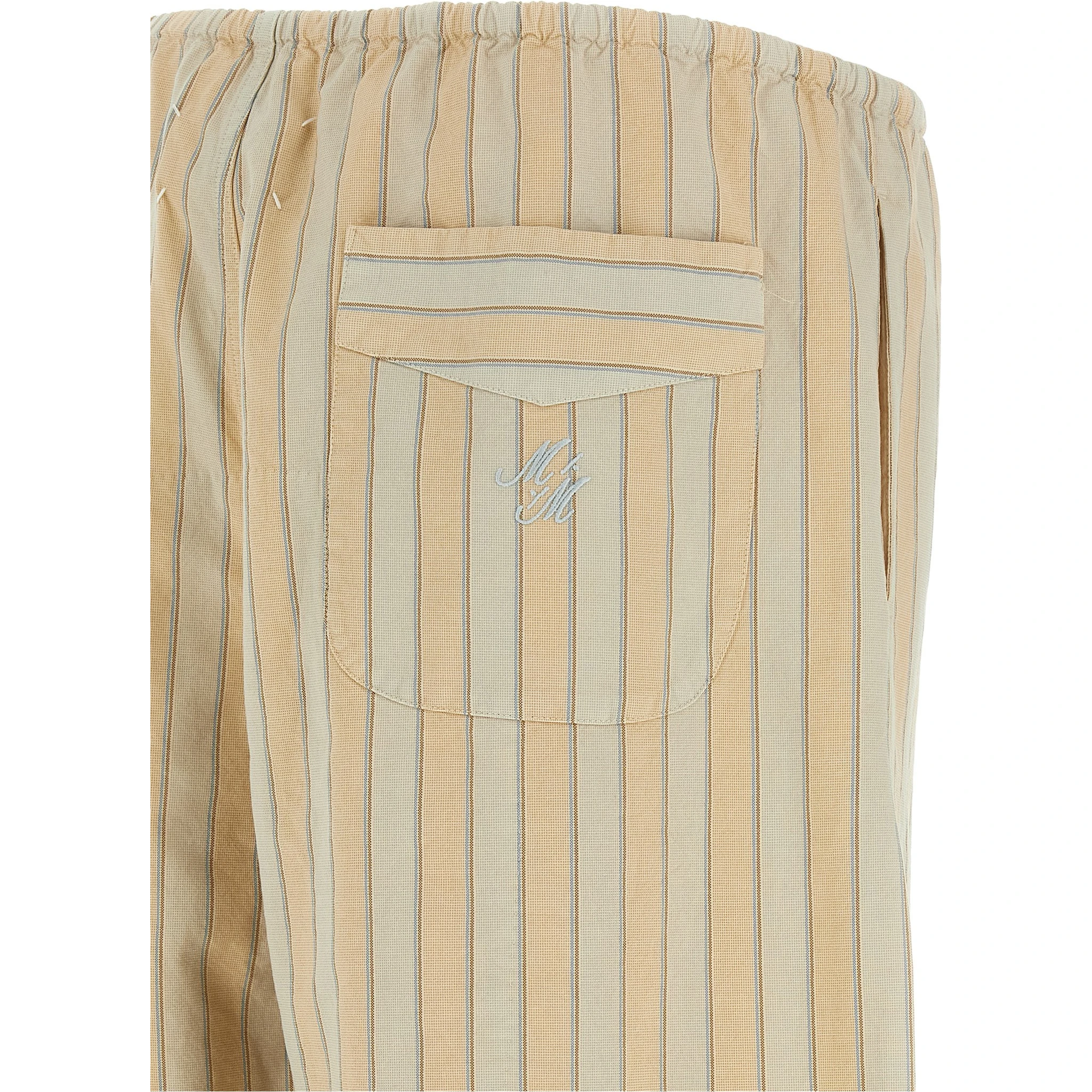 Beige Cotton Bottoms Sleepwear