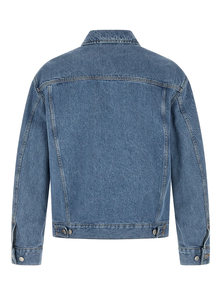 Blue Cotton Denim Jacket alternative