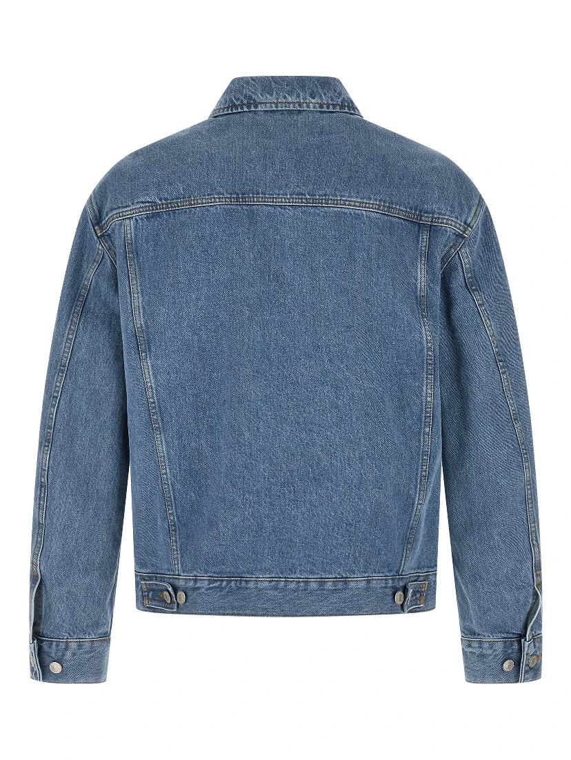 Blue Cotton Denim Jacket