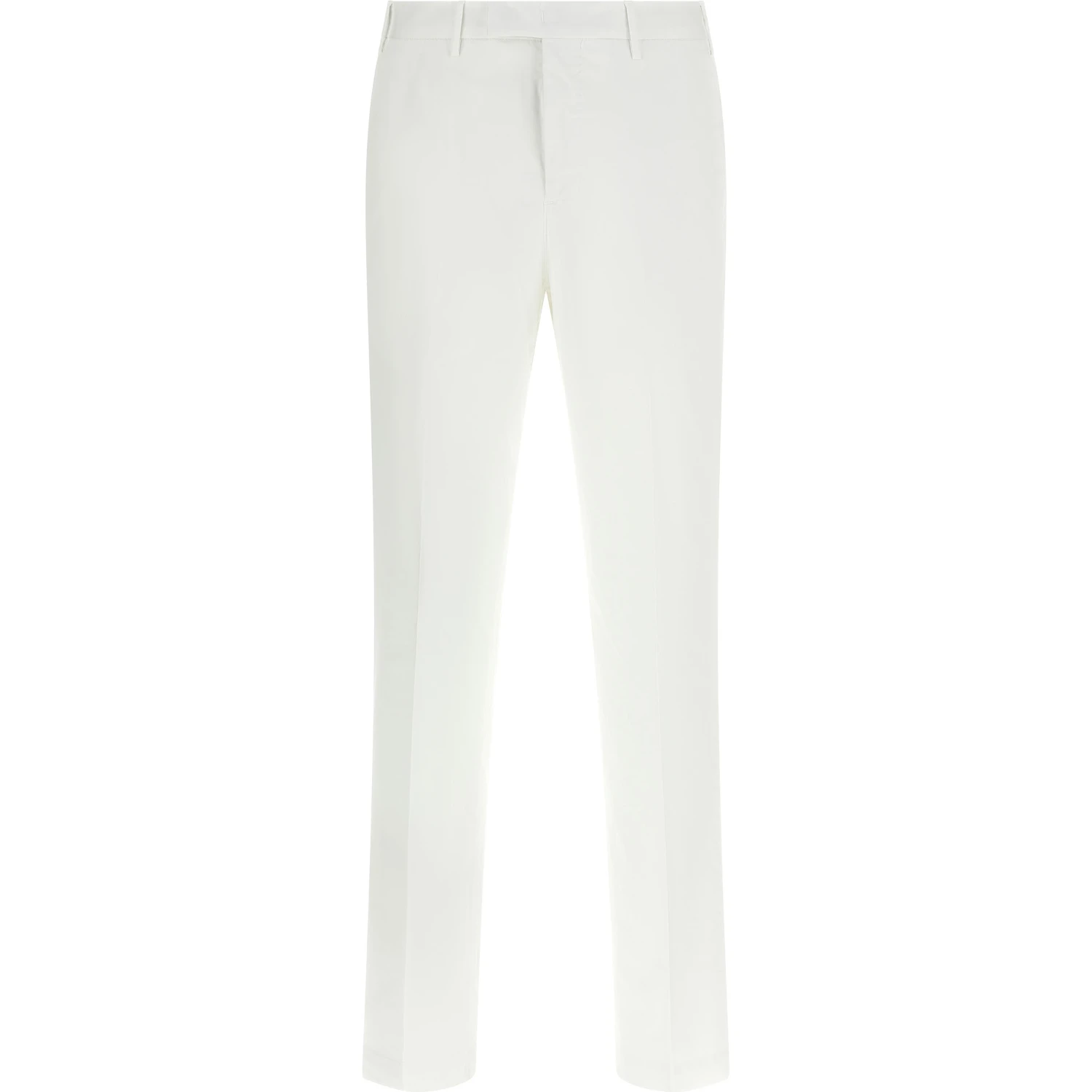 White Cotton Dress Pants