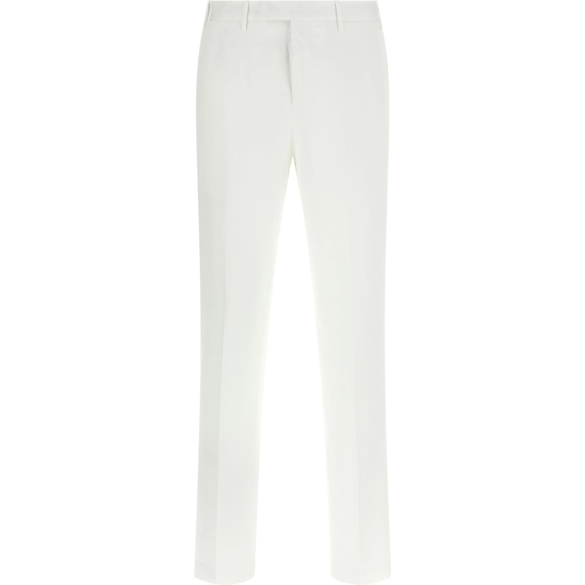 White Cotton Dress Pants