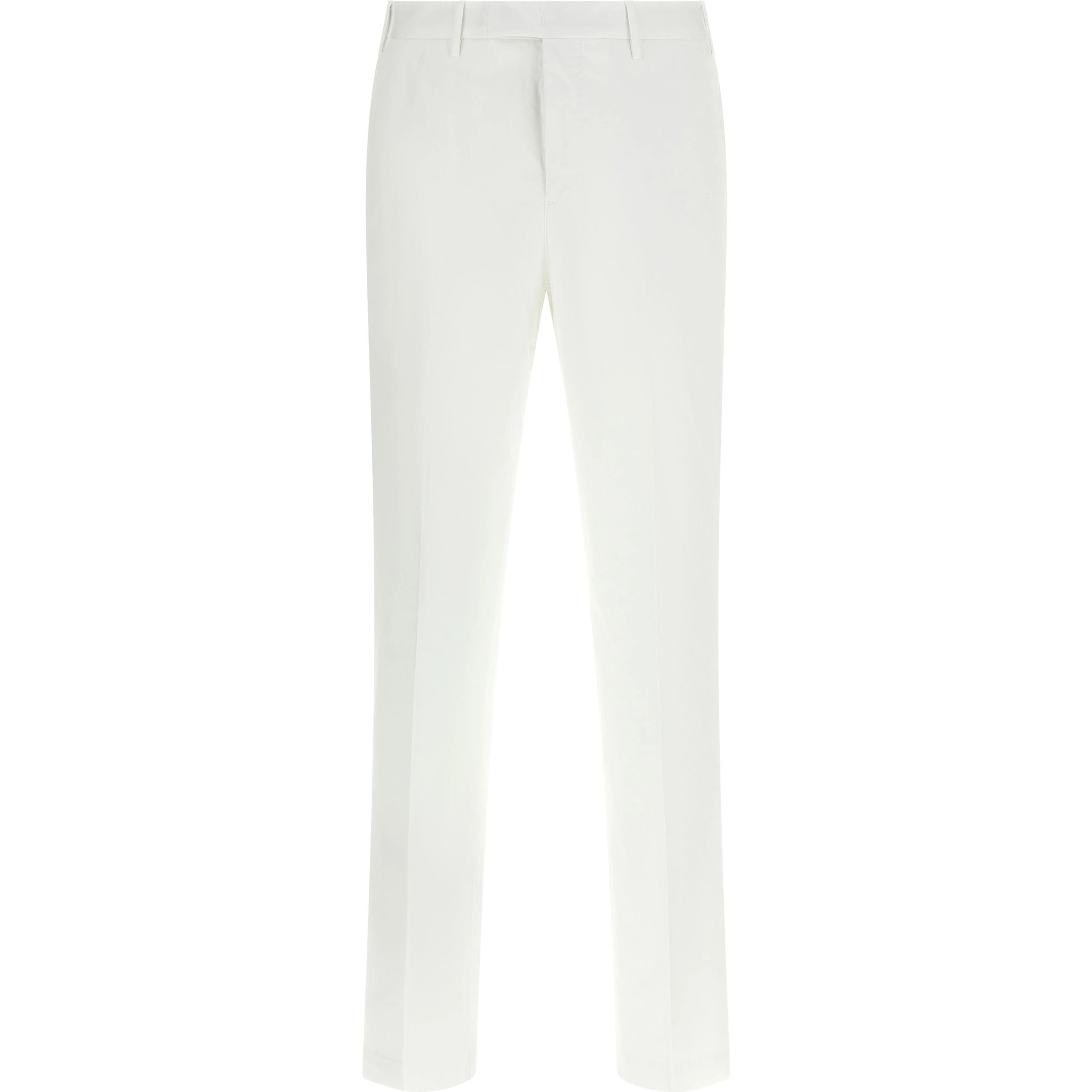 White Cotton Dress Pants