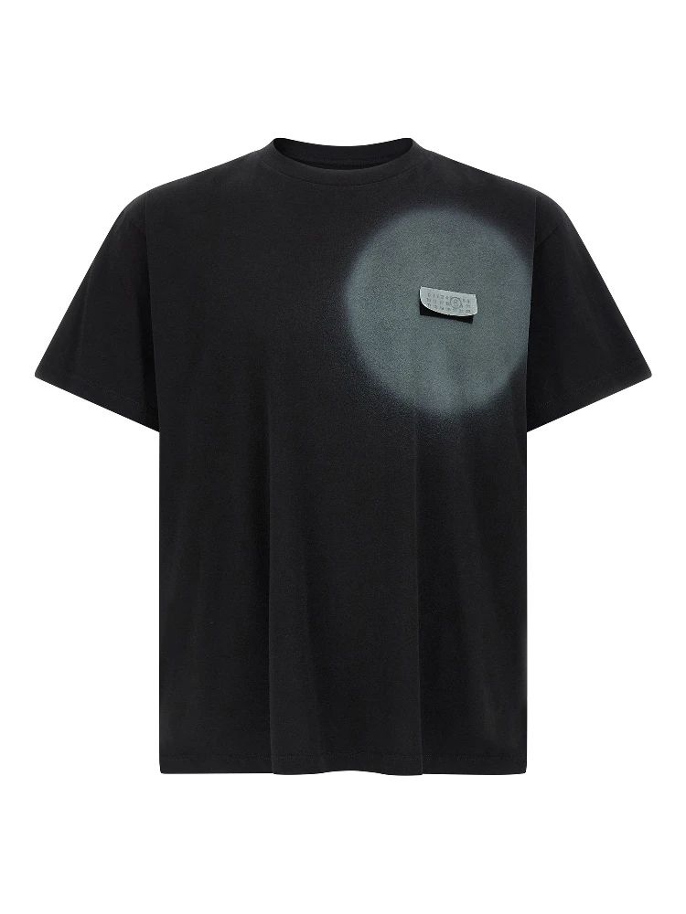 Black Cotton T-Shirt