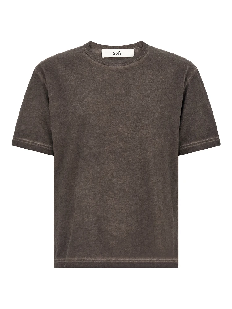 Gray Cotton T-Shirt