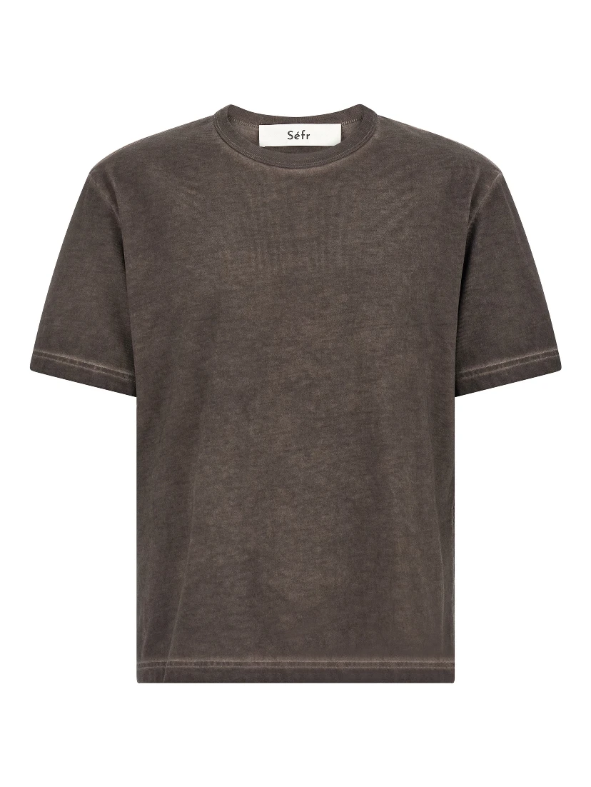 Gray Cotton T-Shirt