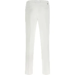 White Cotton Dress Pants