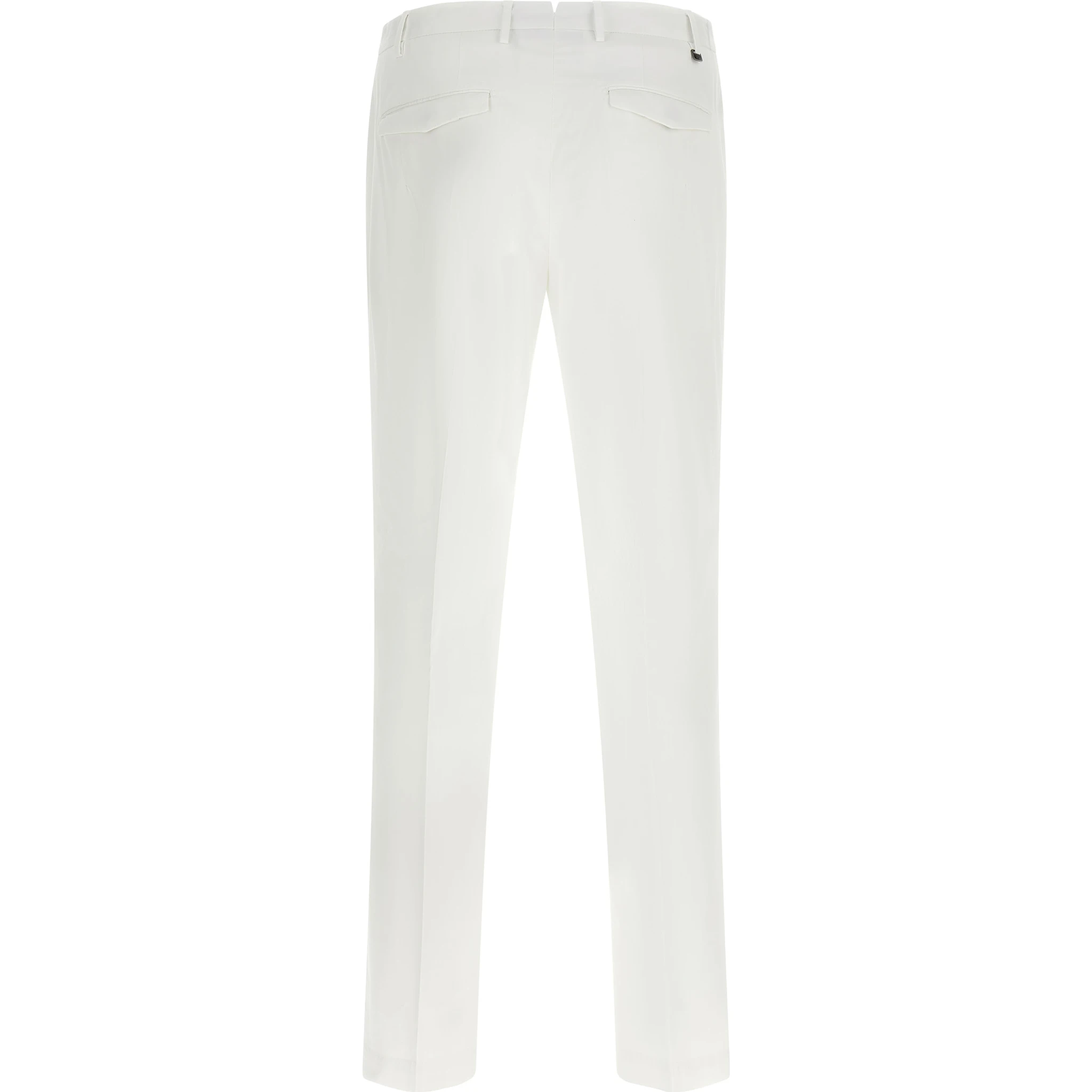 White Cotton Dress Pants