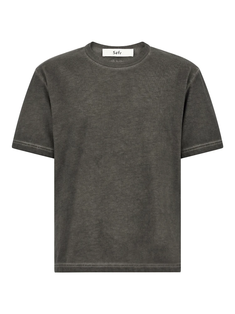 Gray Cotton T-Shirt