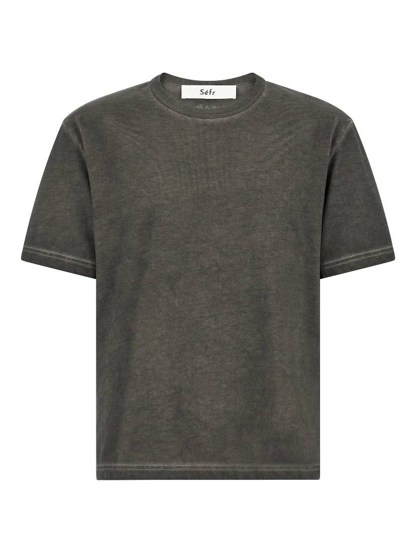 Gray Cotton T-Shirt