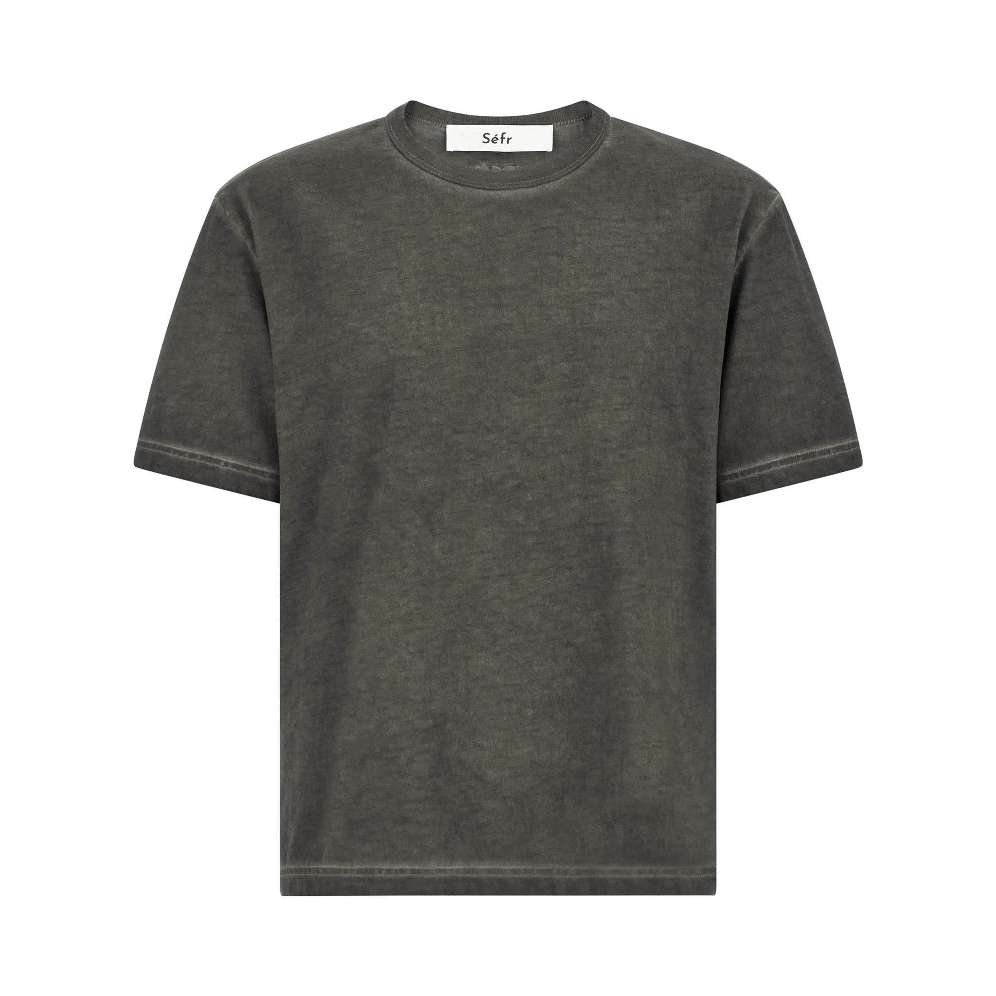 Gray Cotton T-Shirt