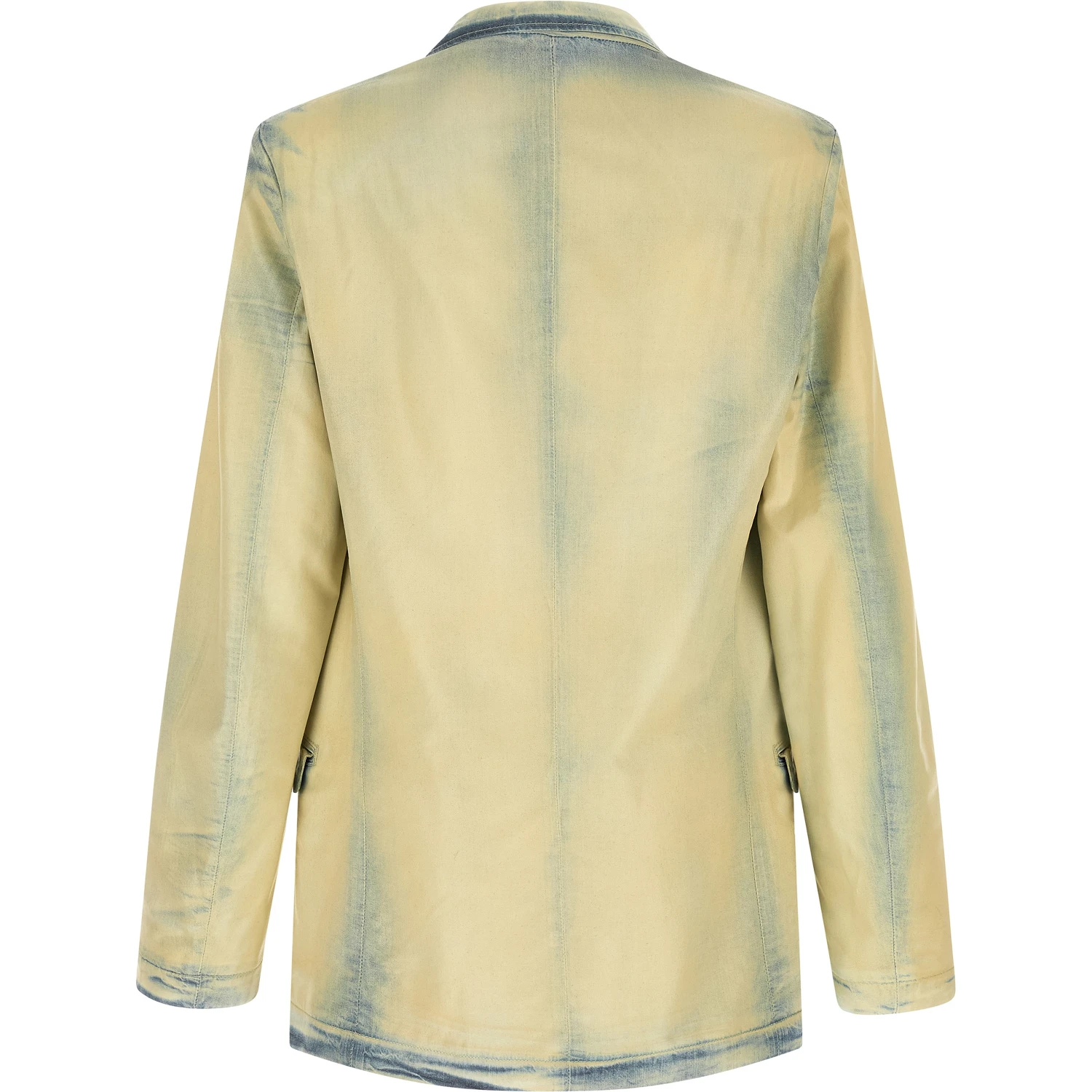 Beige Lyocell Blazer