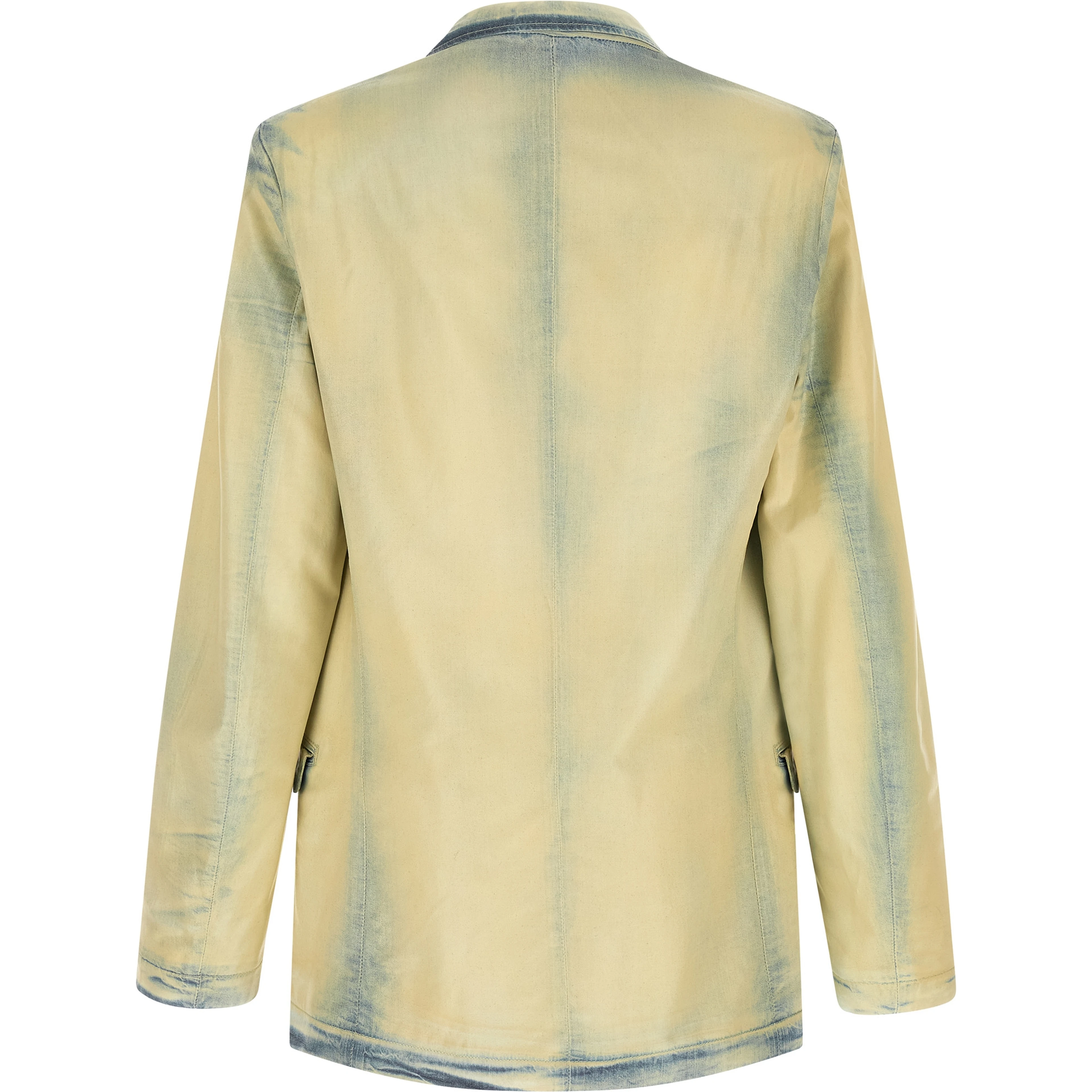 Beige Lyocell Blazer