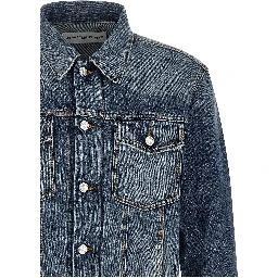 Blue Cotton Denim Jacket