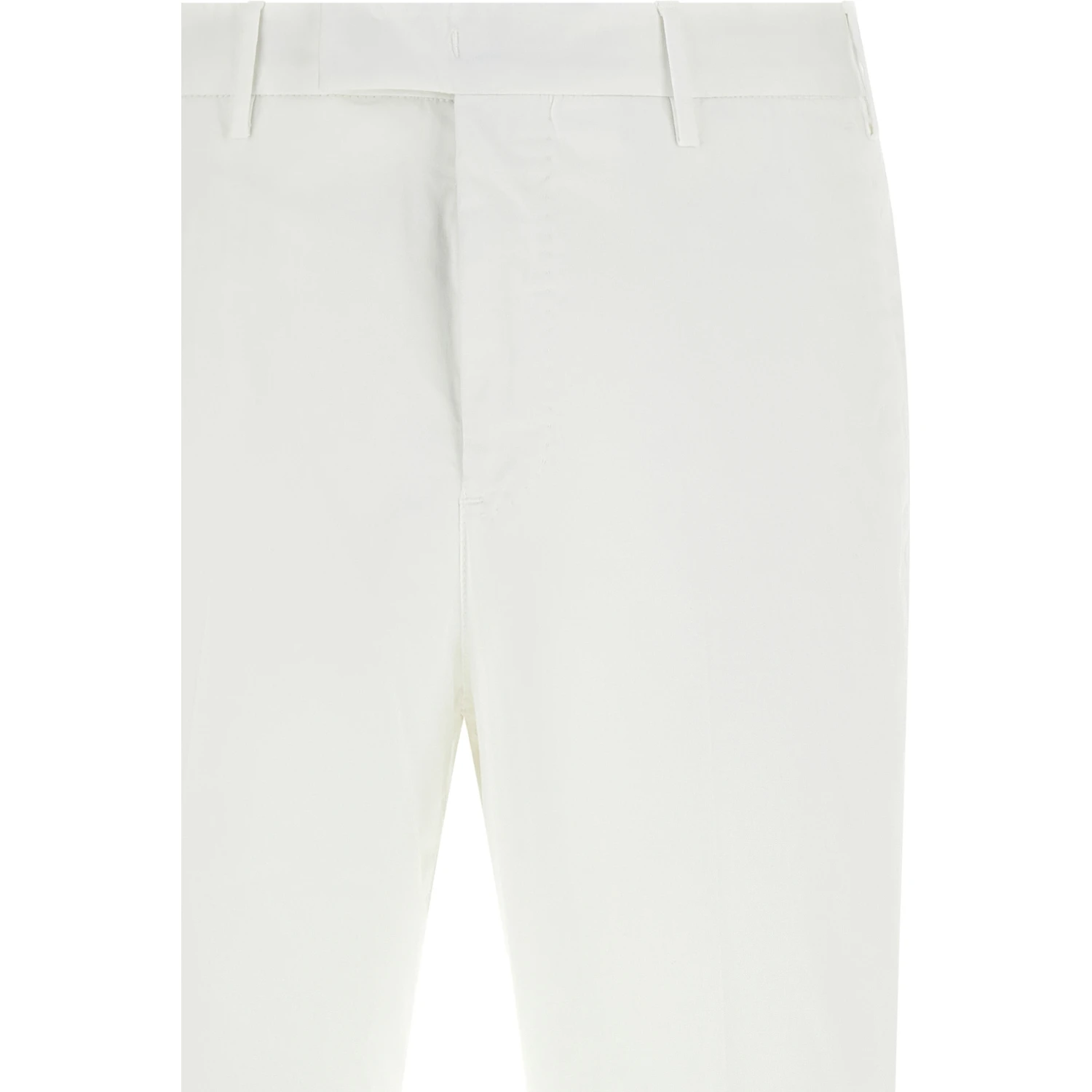 White Cotton Dress Pants
