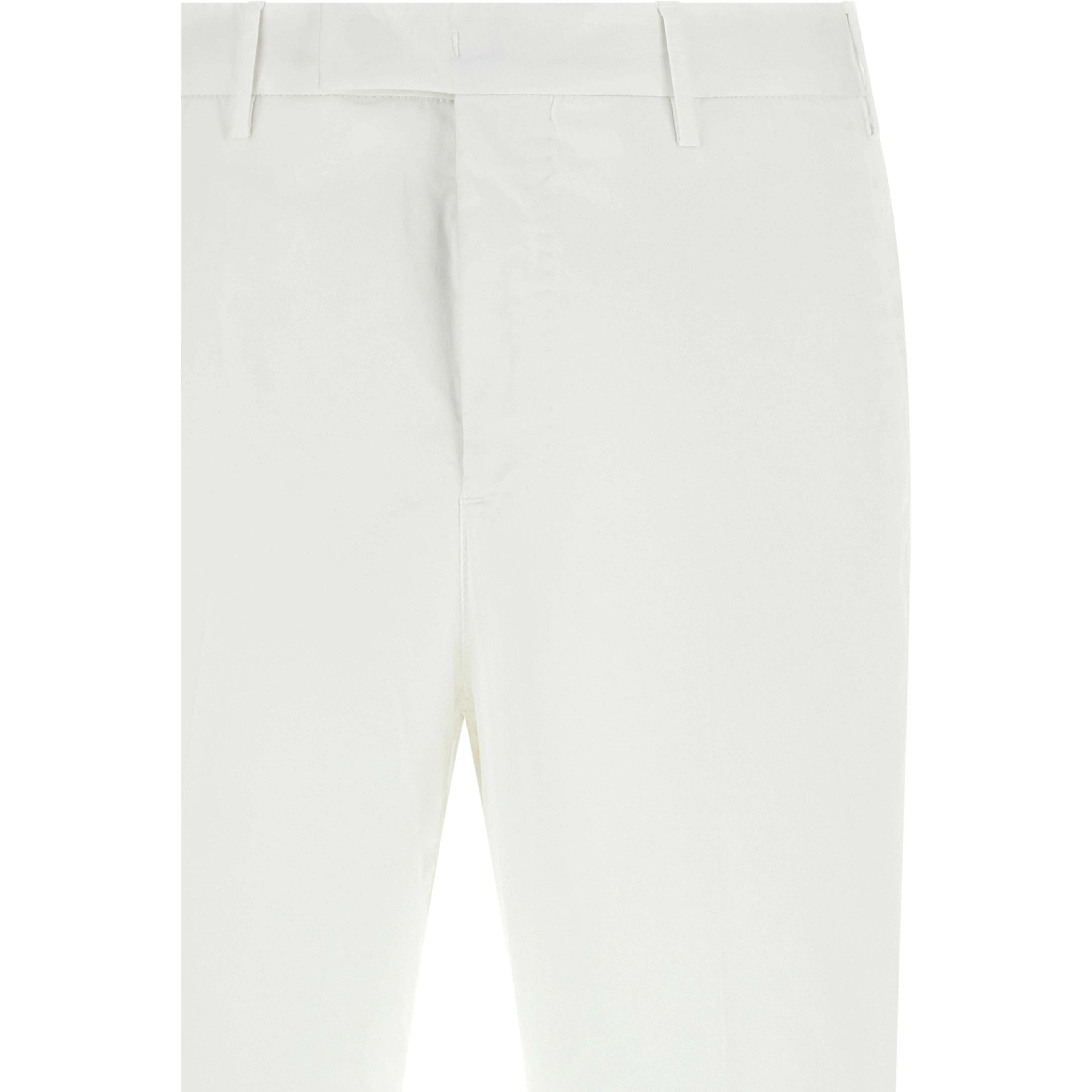 White Cotton Dress Pants