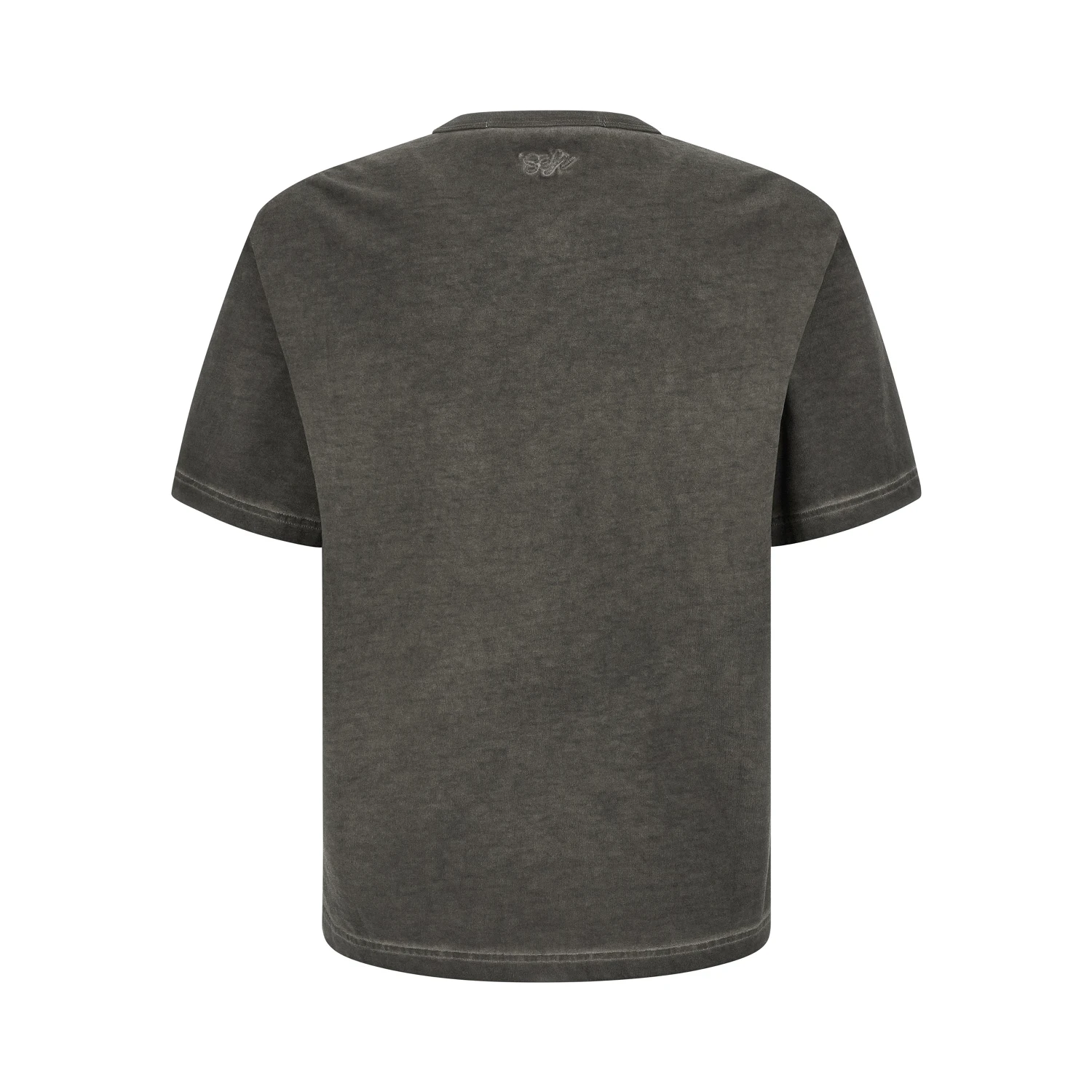 Gray Cotton T-Shirt