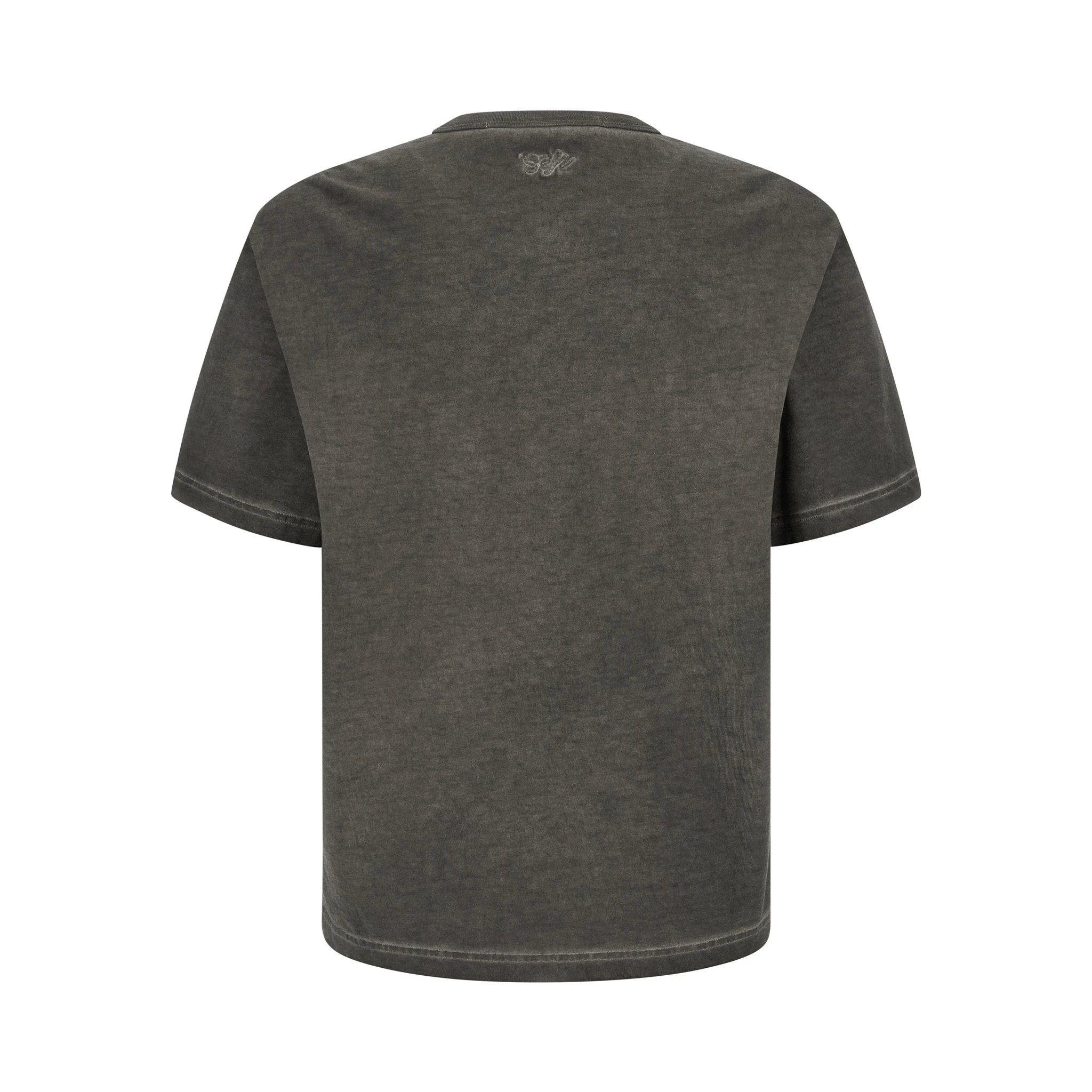 Gray Cotton T-Shirt