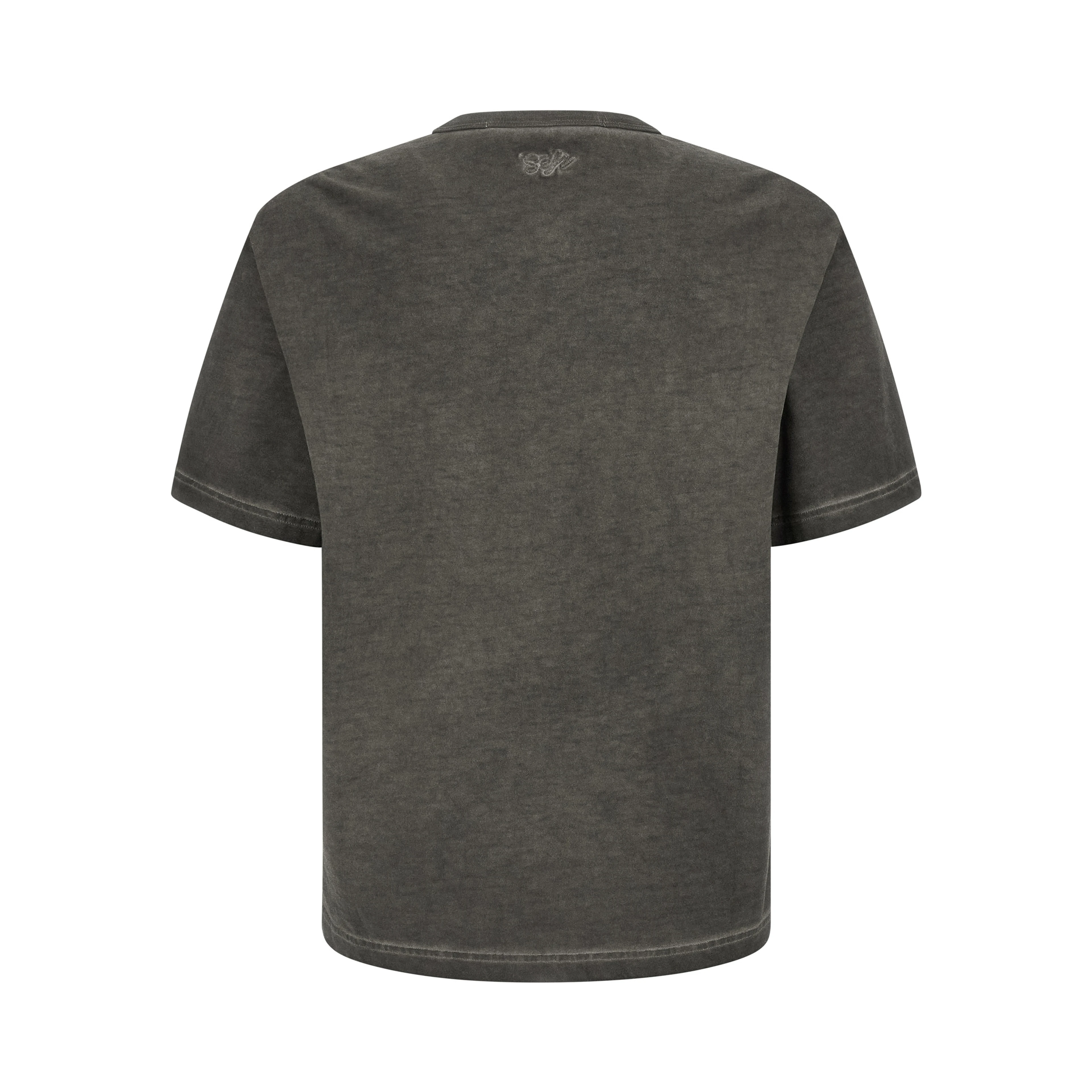 Gray Cotton T-Shirt