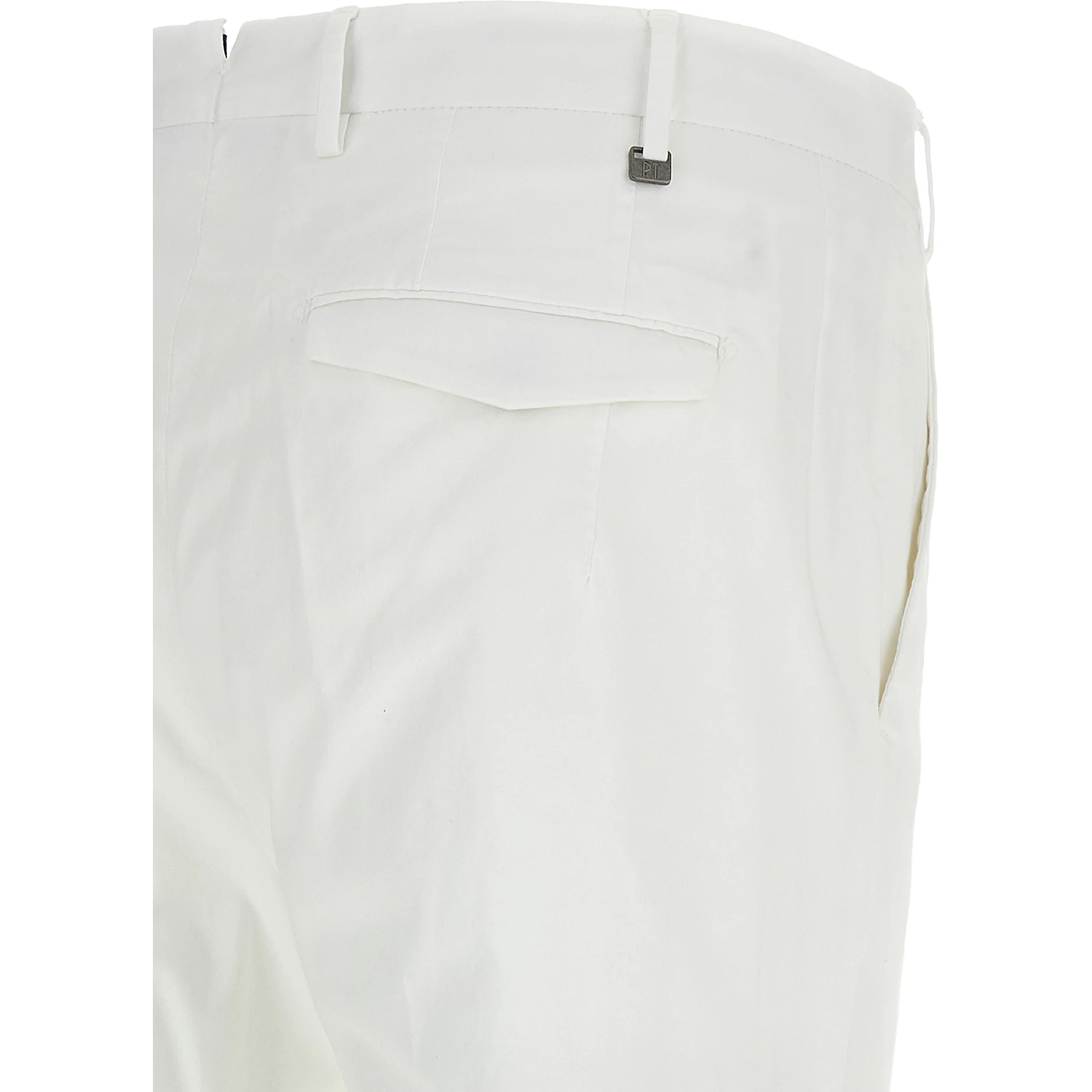 White Cotton Dress Pants