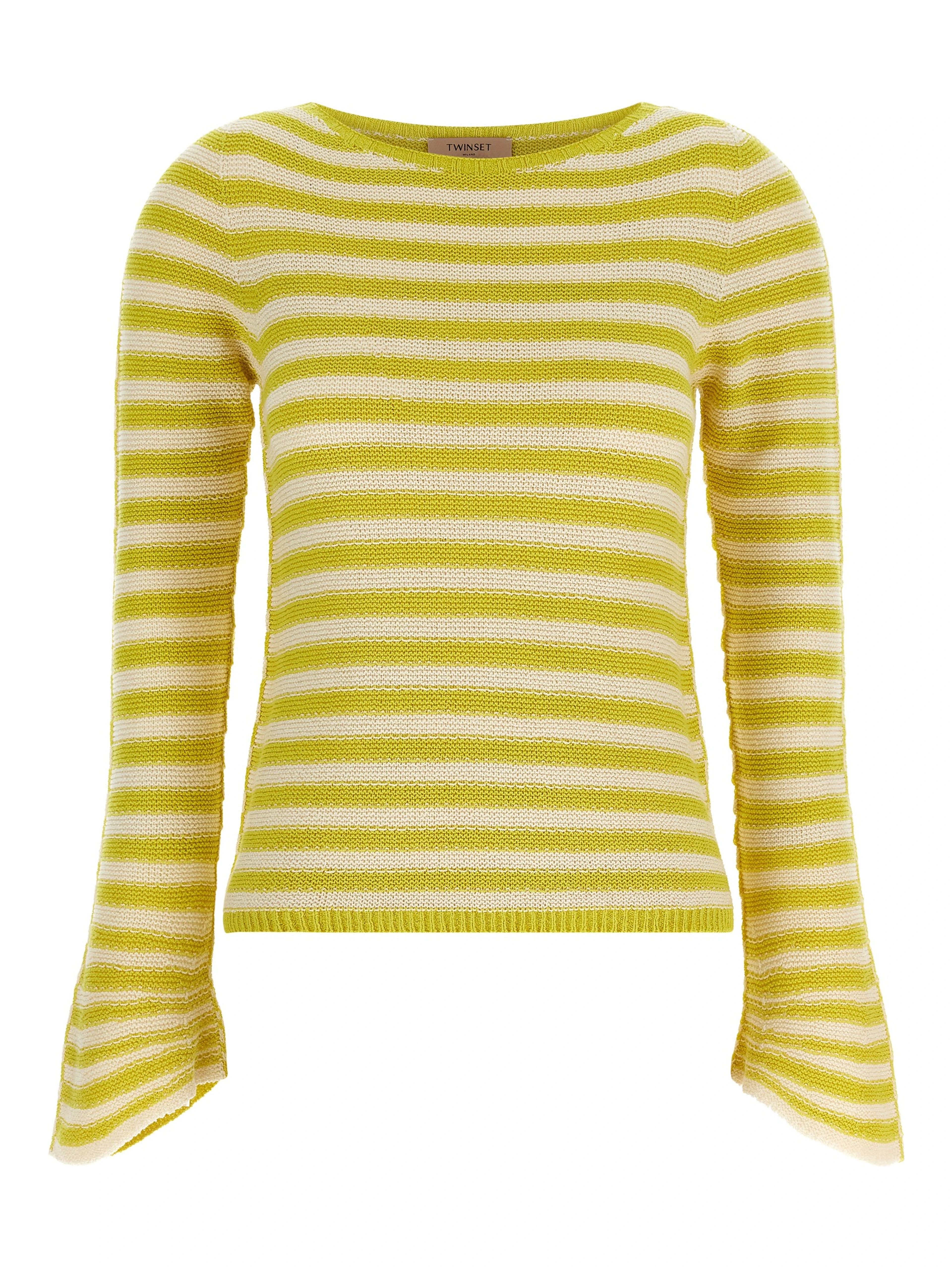 Bicolor Cotton Cardigan