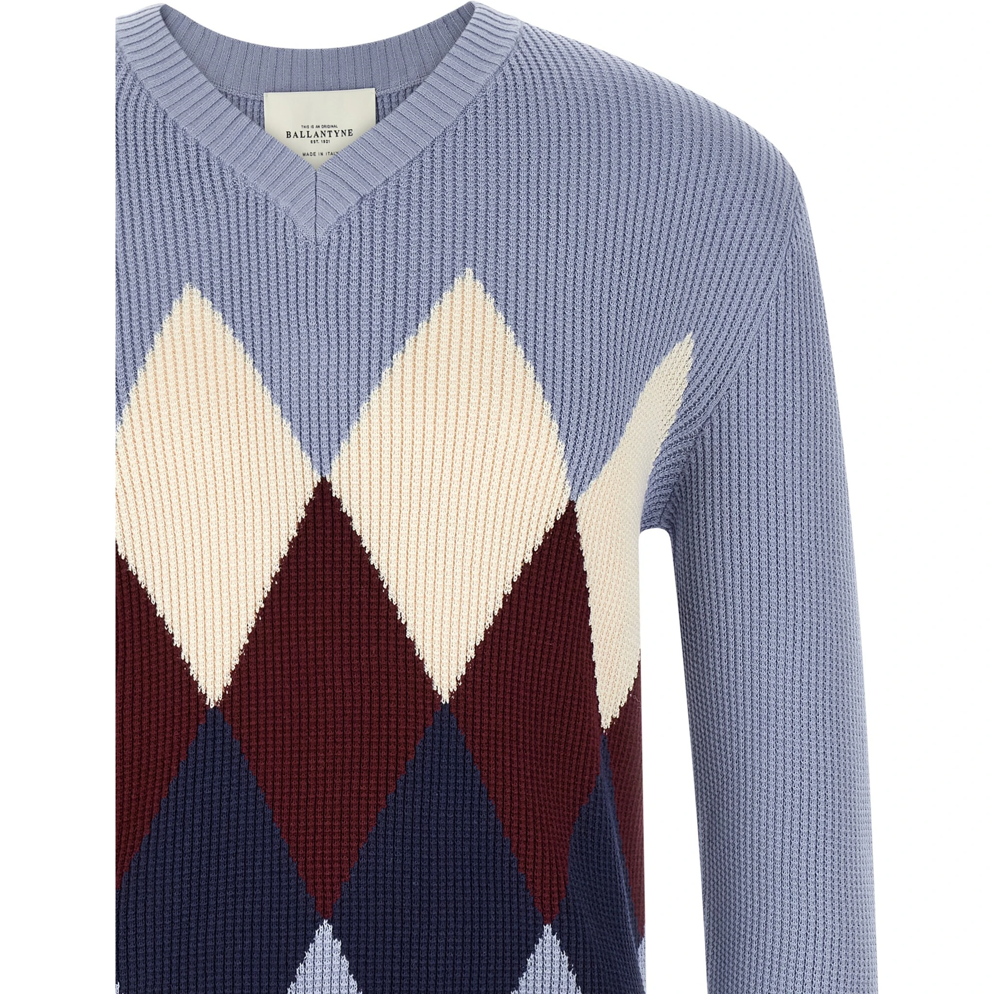 Blue Cotton Cardigan