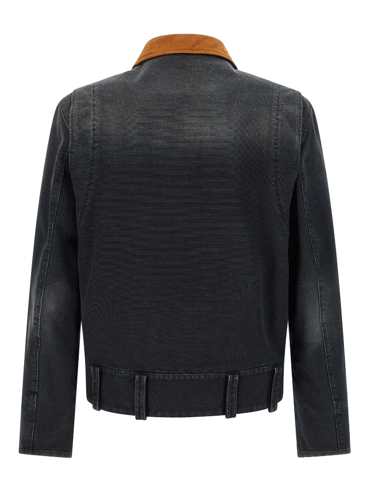 Gray Cotton Denim Jacket alternative
