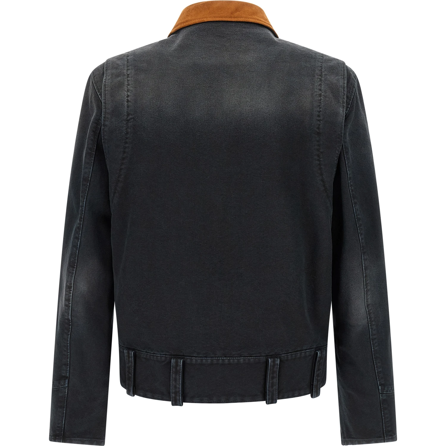 Gray Cotton Denim Jacket