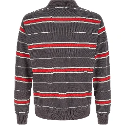 Gray Cotton Polo Shirt