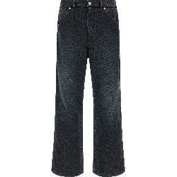 Black Cotton Jeans Denim