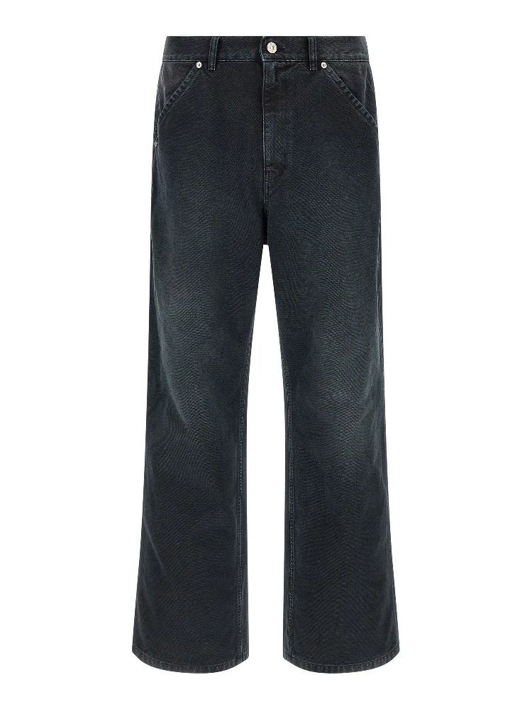Black Cotton Jeans Denim