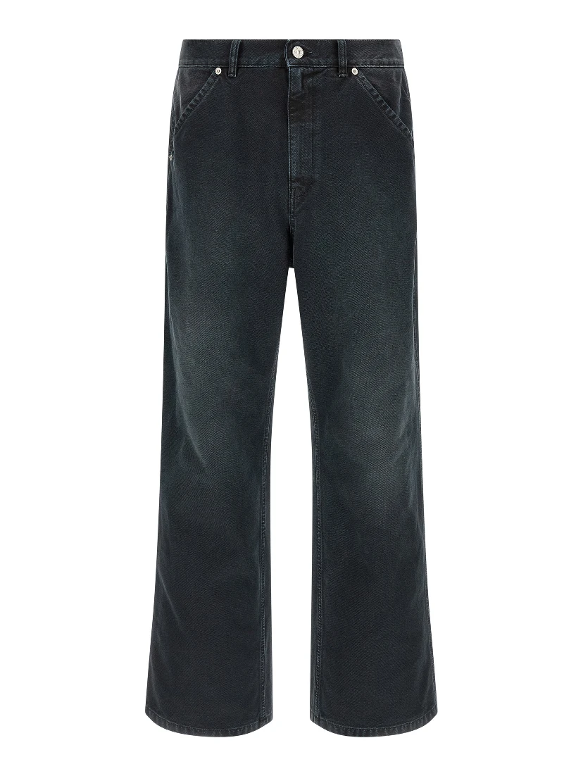 Black Cotton Jeans Denim