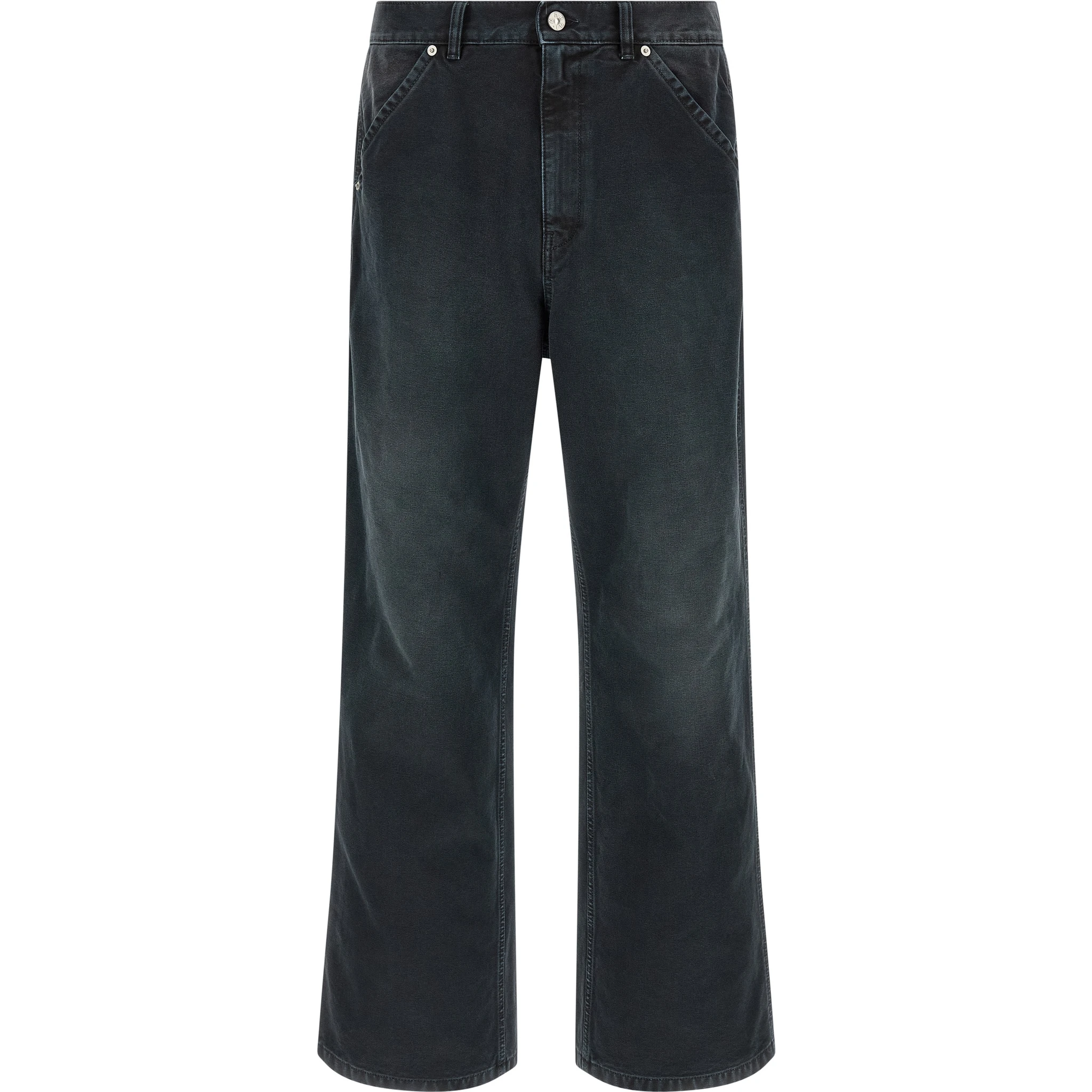 Black Cotton Jeans Denim