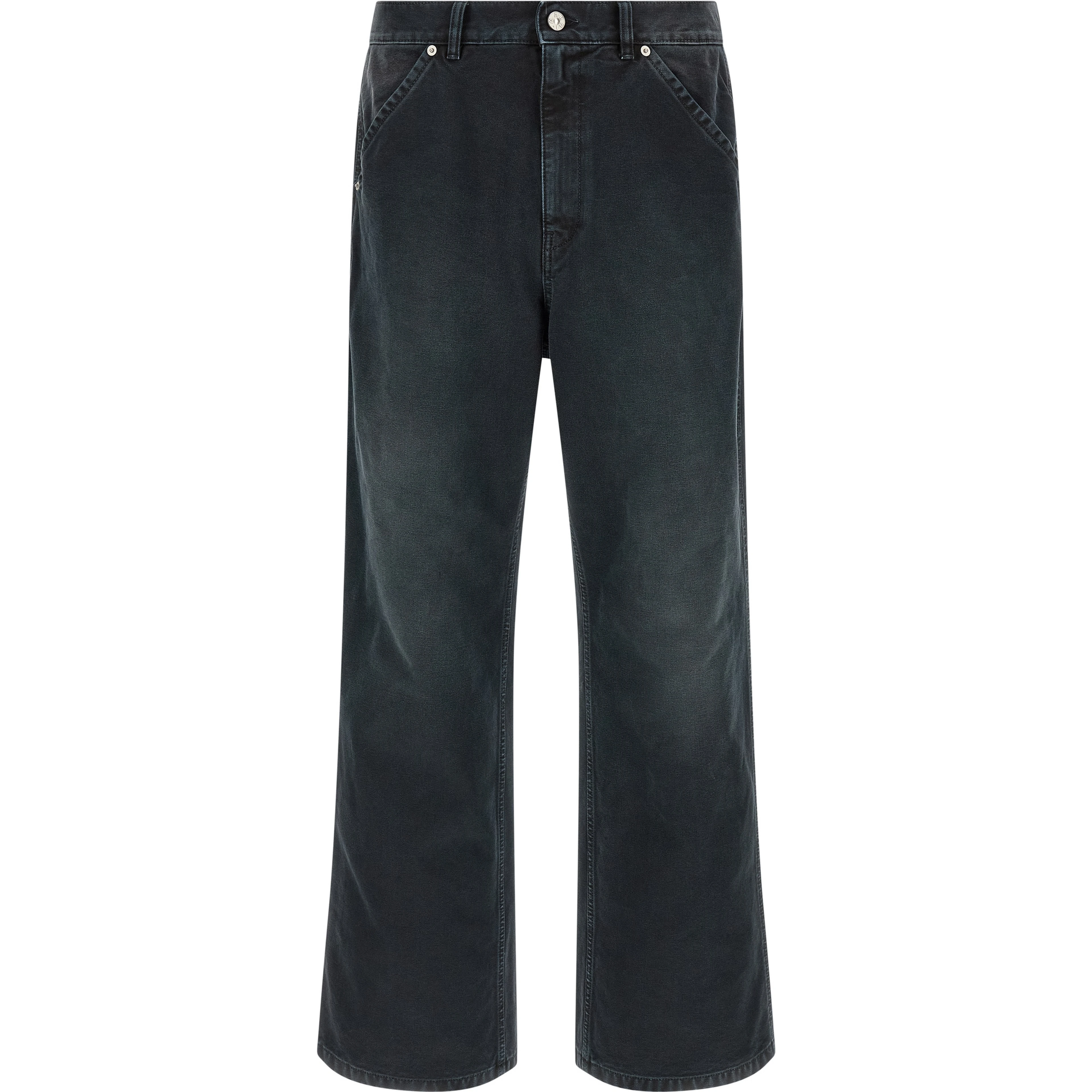 Black Cotton Jeans Denim