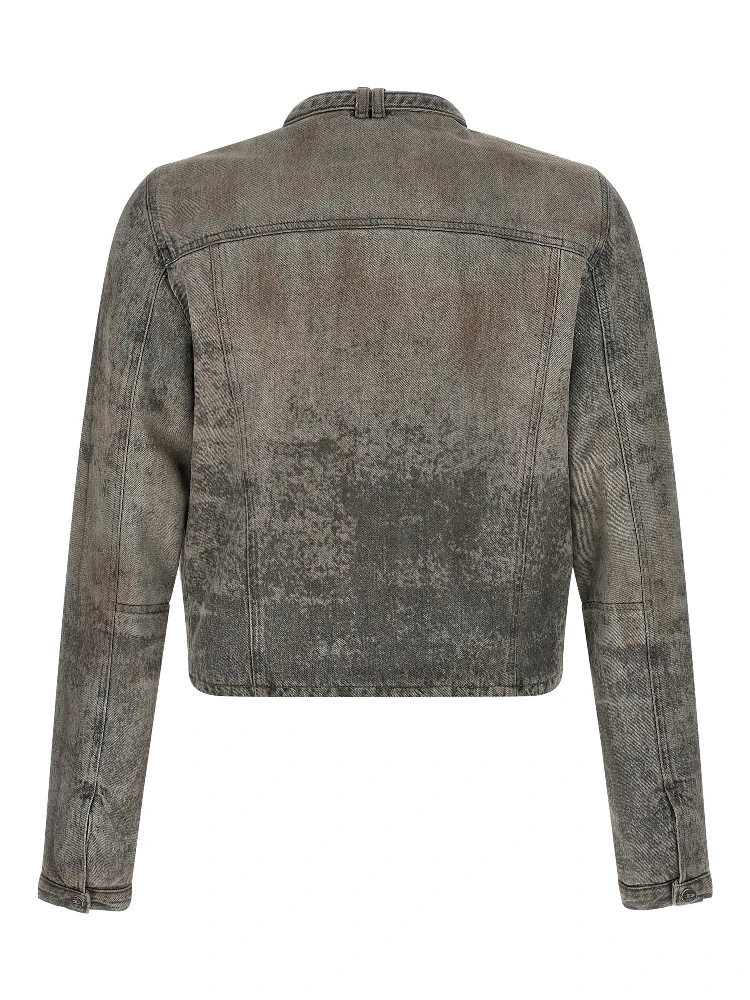 Gray Cotton Denim Jacket alternative